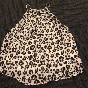 Francesca’s cheetah key hole tank